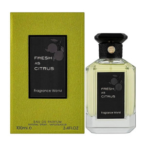 Fragrance World Fresh As Citrus 100 ml – унисекс парфюмированная вода
